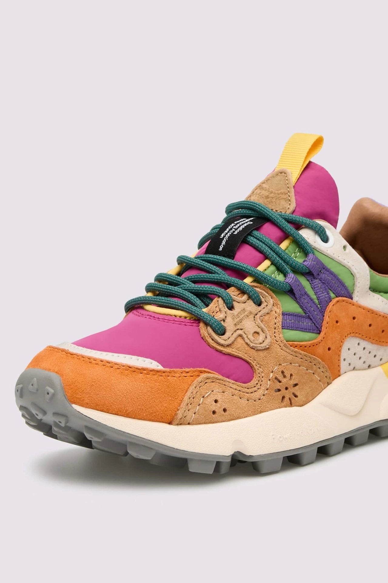 FLOWER MOUNTAIN | SNEAKERS | MUJER | YAMANO 3 WOMAN ORANGE-FUCHSIA