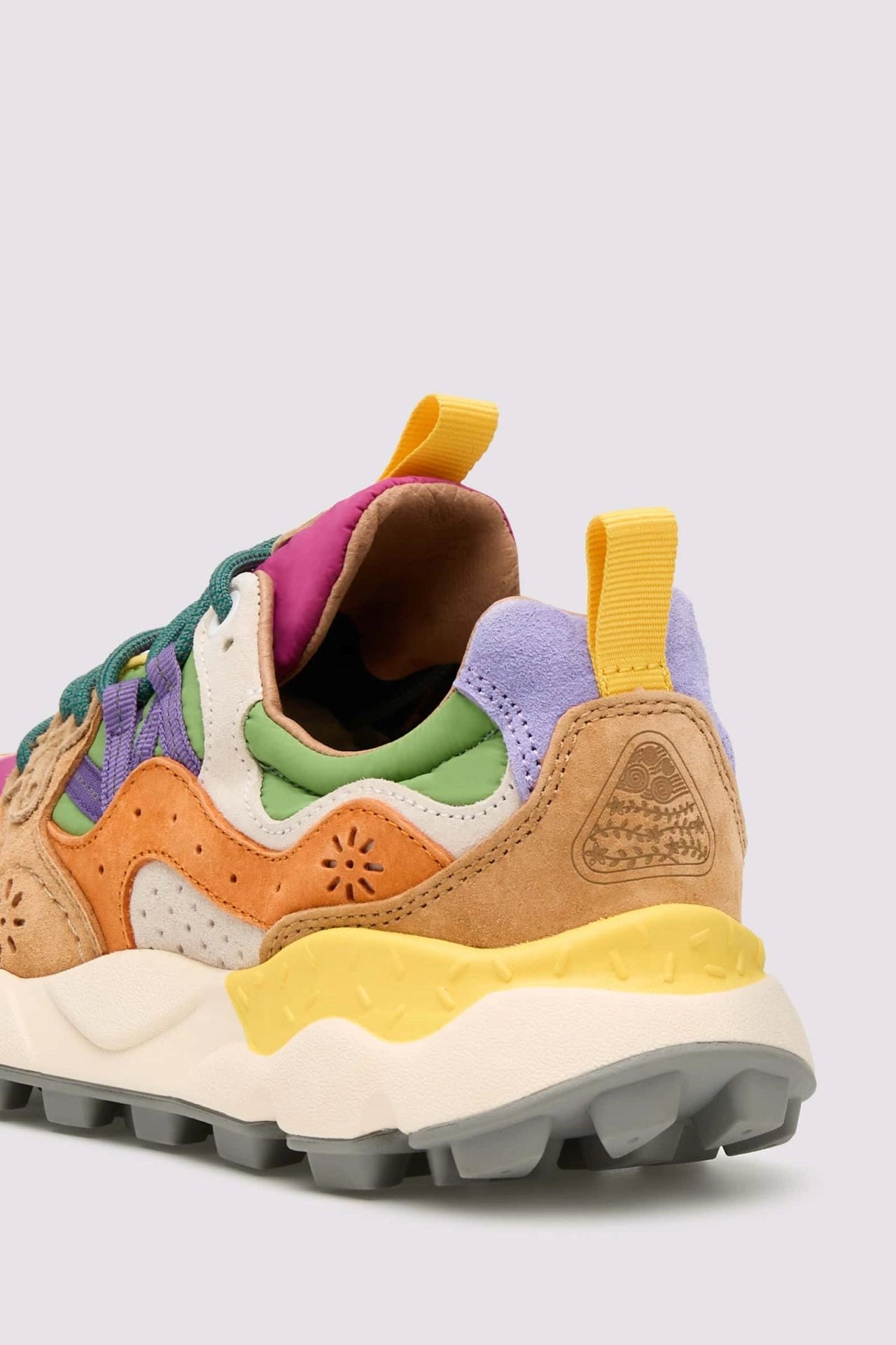 FLOWER MOUNTAIN | SNEAKERS | MUJER | YAMANO 3 WOMAN ORANGE-FUCHSIA