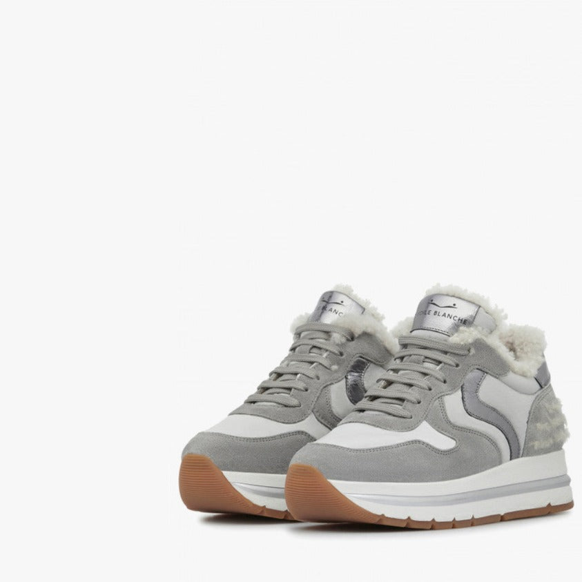 VOILE BLANCHE | SNEAKERS MUJER | MARAN POWER FUR 101 | GRIS