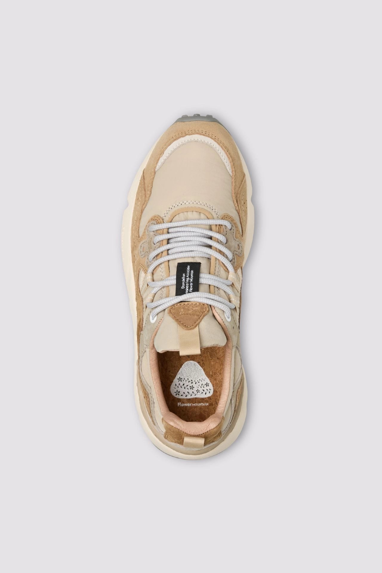 FLOWER MOUNTAIN | SNEAKERS | MUJER | YAMANO 3 UNI MUD-BEIGE-GREY | MARRÓN