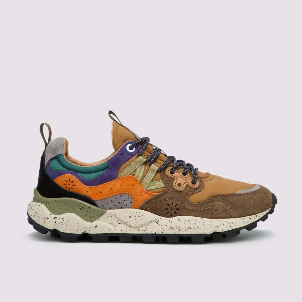 FLOWER MOUNTAIN | SNEAKERS | HOMBRE | YAMANO 3 UNI TAUPE-BEIGE-ZUCCA | BEIGE