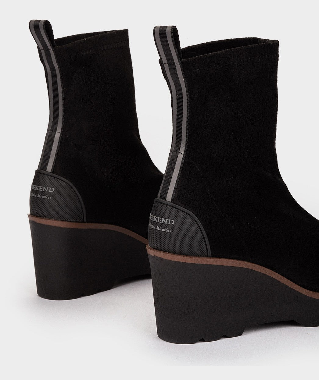 WEEKEND BY PEDRO MIRALLES | BOTAS | MUJER | ANTE STRECH NEGRO | NEGRO