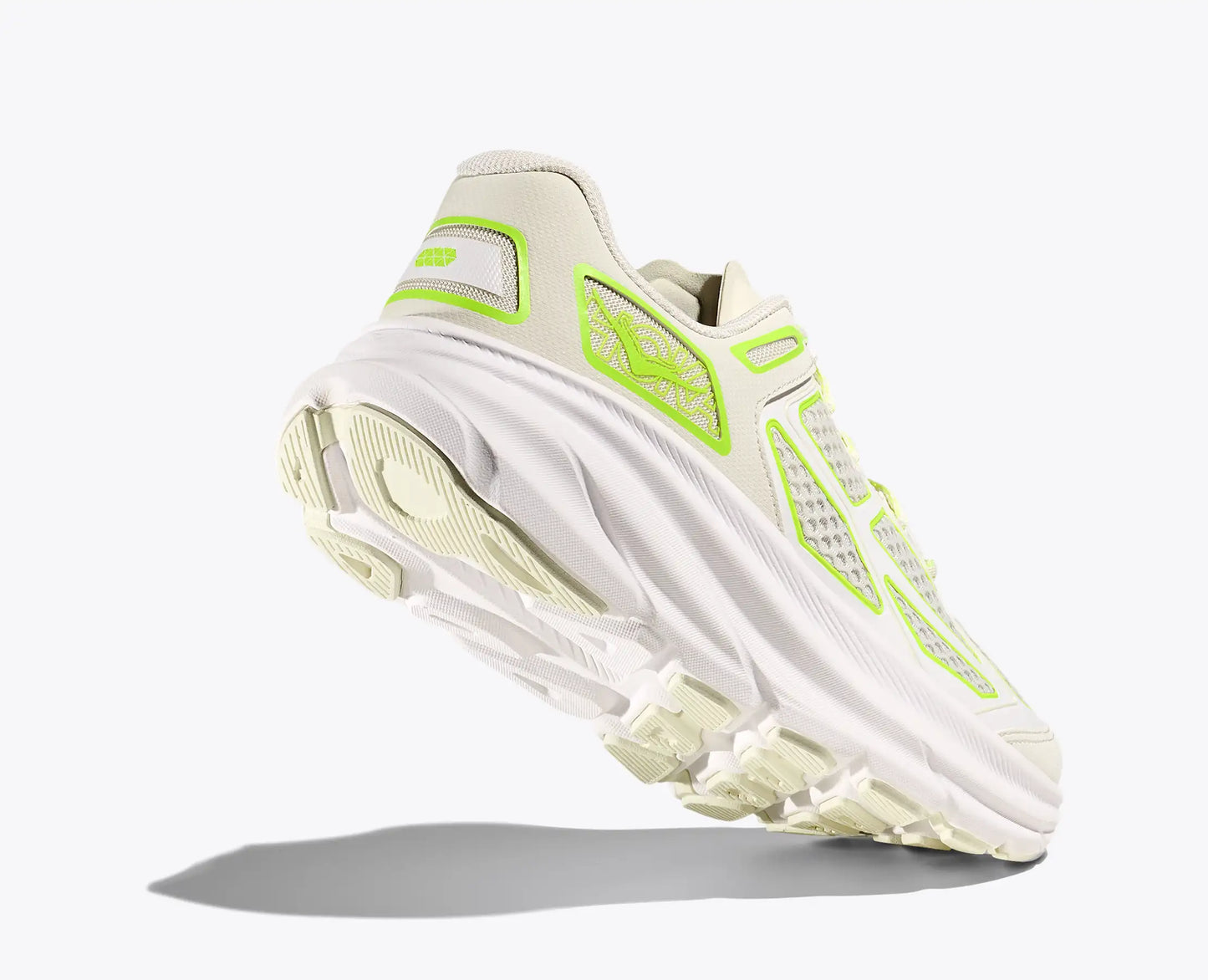 HOKA | SNEAKERS | UNISEX | CLIFTON ONE 9 TRUFFLE SALT-NEON LIME | BLANCO