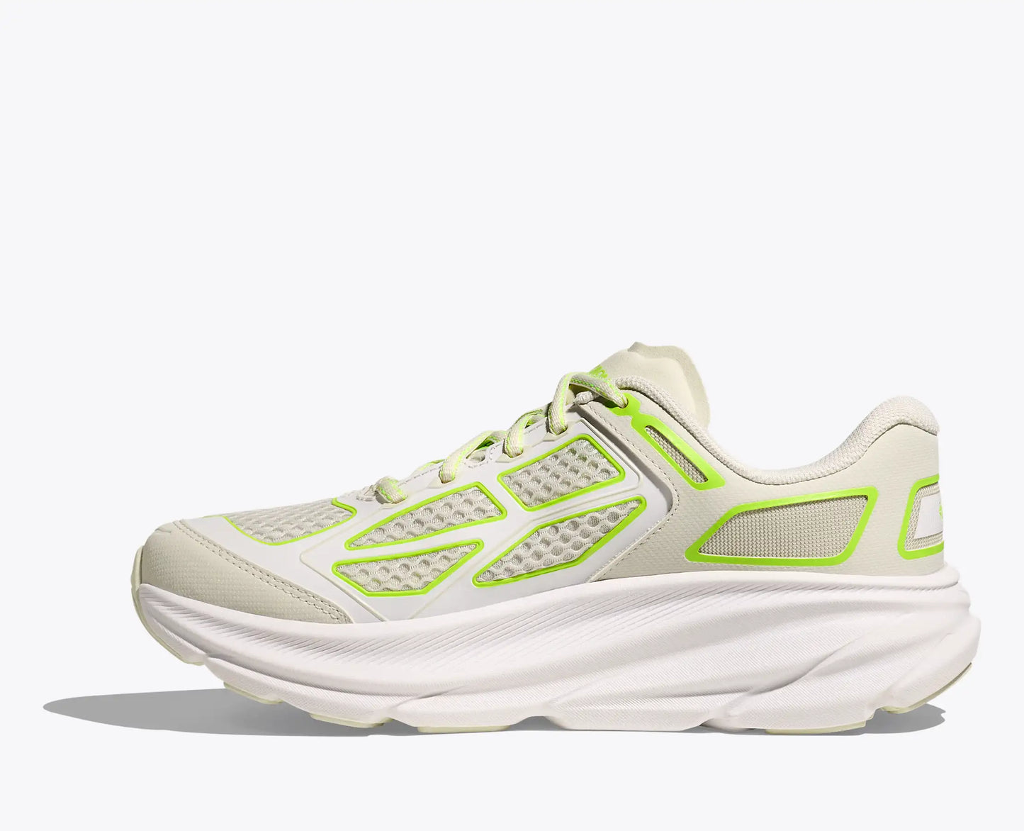 HOKA | SNEAKERS | UNISEX | CLIFTON ONE 9 TRUFFLE SALT-NEON LIME | BLANCO