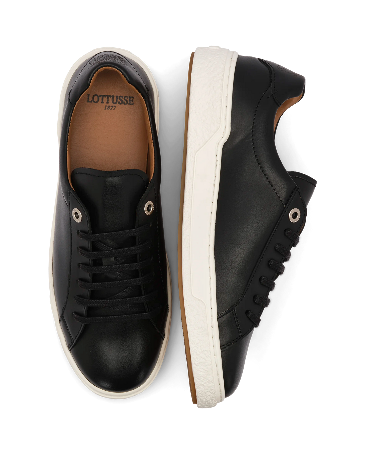 LOTTUSSE | HERREN-SNEAKER | TORINO | SCHWARZ