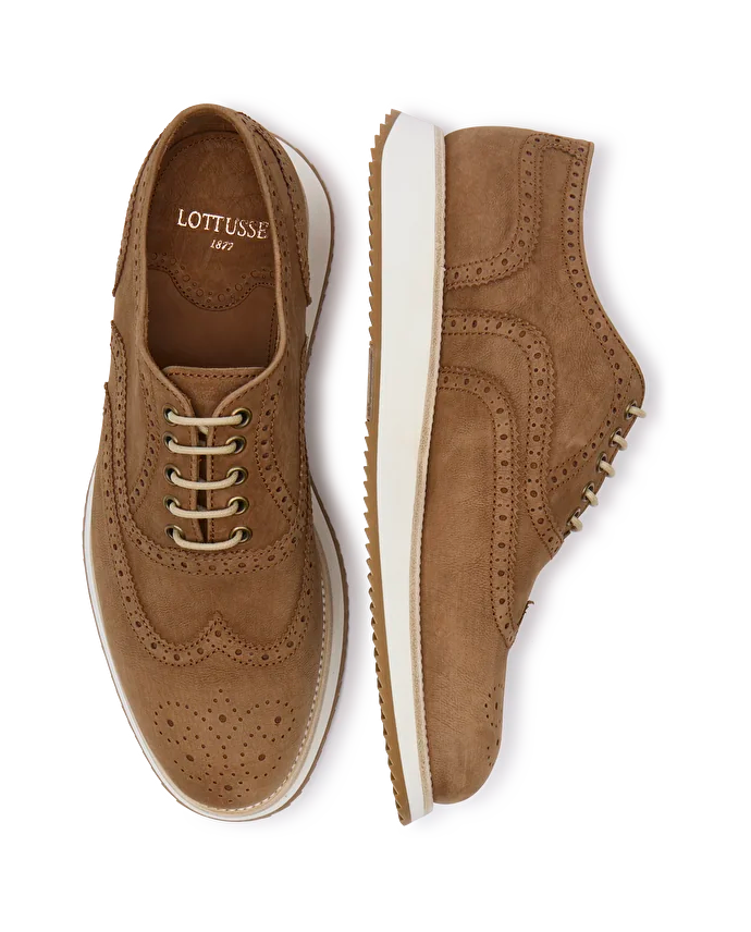 LOTTUSSE | ZAPATOS OXFORD HOMBRE | HARBOUR | MARRÓN