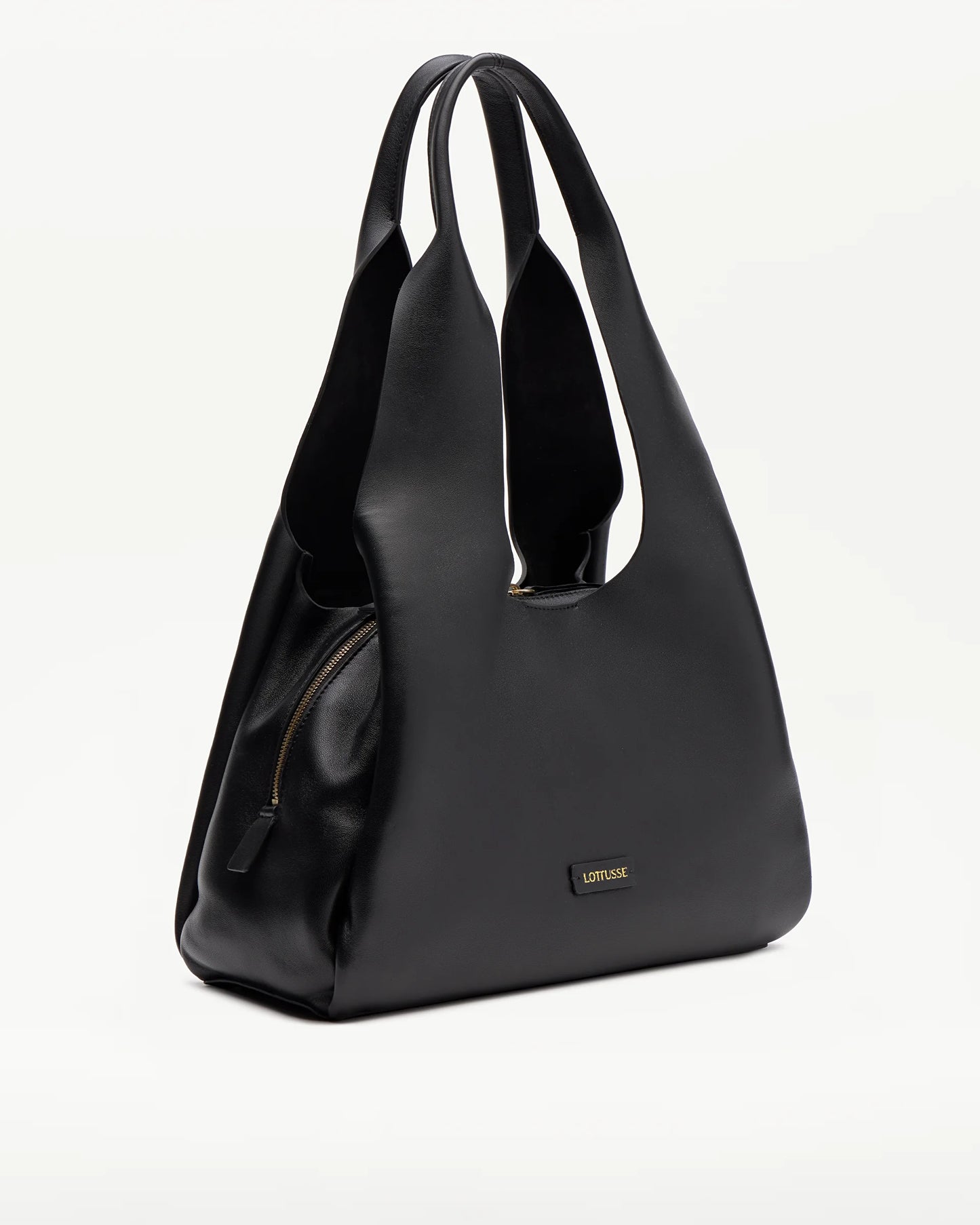 LOTTUSSE | BOLSOS | MUJER | BOLSO DE HOMBRO AUDREY CORDERO NEGRO | NEGRO