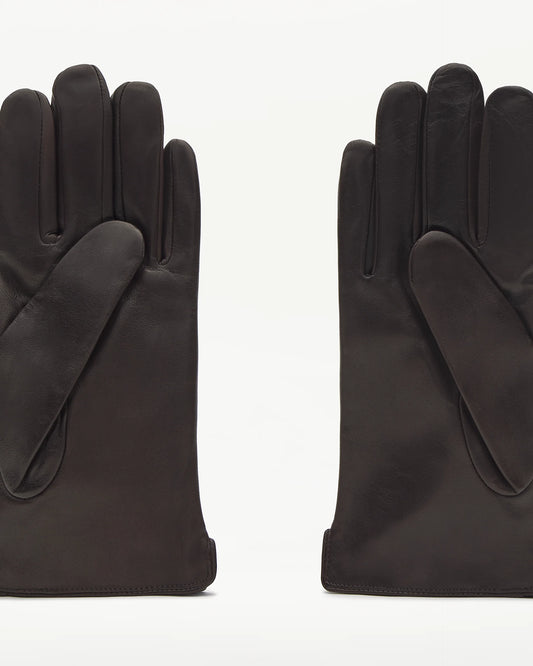 LOTTUSSE | GUANTES | HOMBRE | GUANTES PIEL VACUNO MOCA | MARRÓN