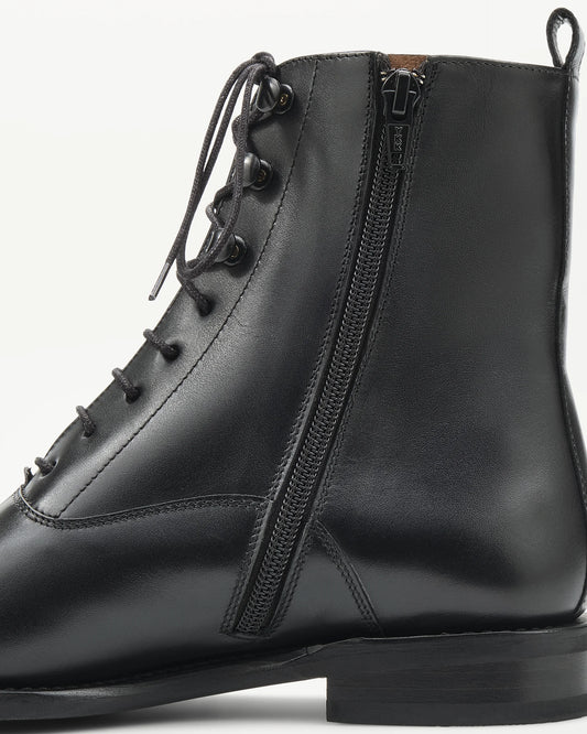 LOTTUSSE | BOTAS DE VESTIR | MUJER | BOTINES CAMBRIDGE NEGRO | NEGRO