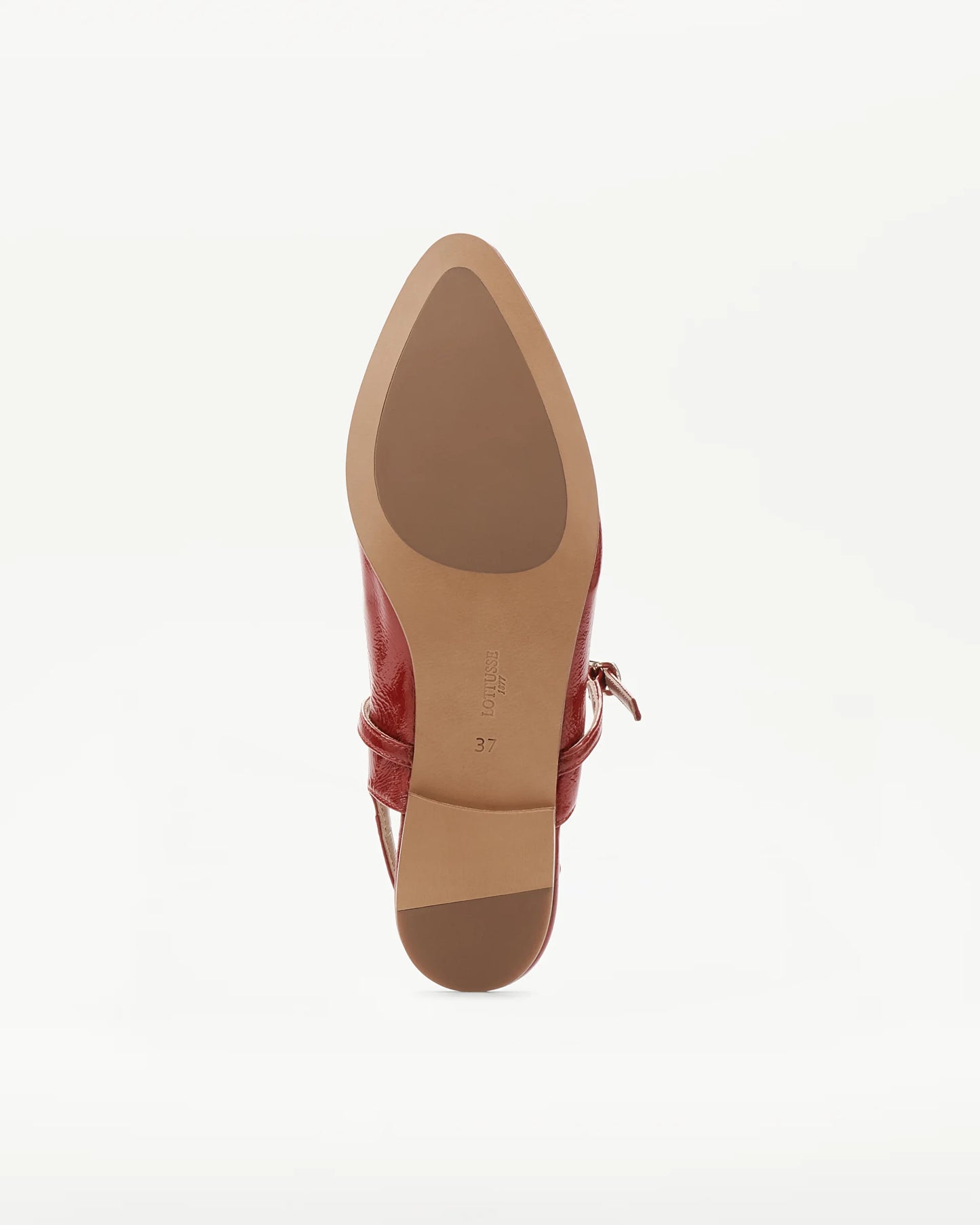 LOTTUSSE | ZAPATOS DE VESTIR | MUJER | SLINGBACKS BEL CORDERO ROJO | ROJO