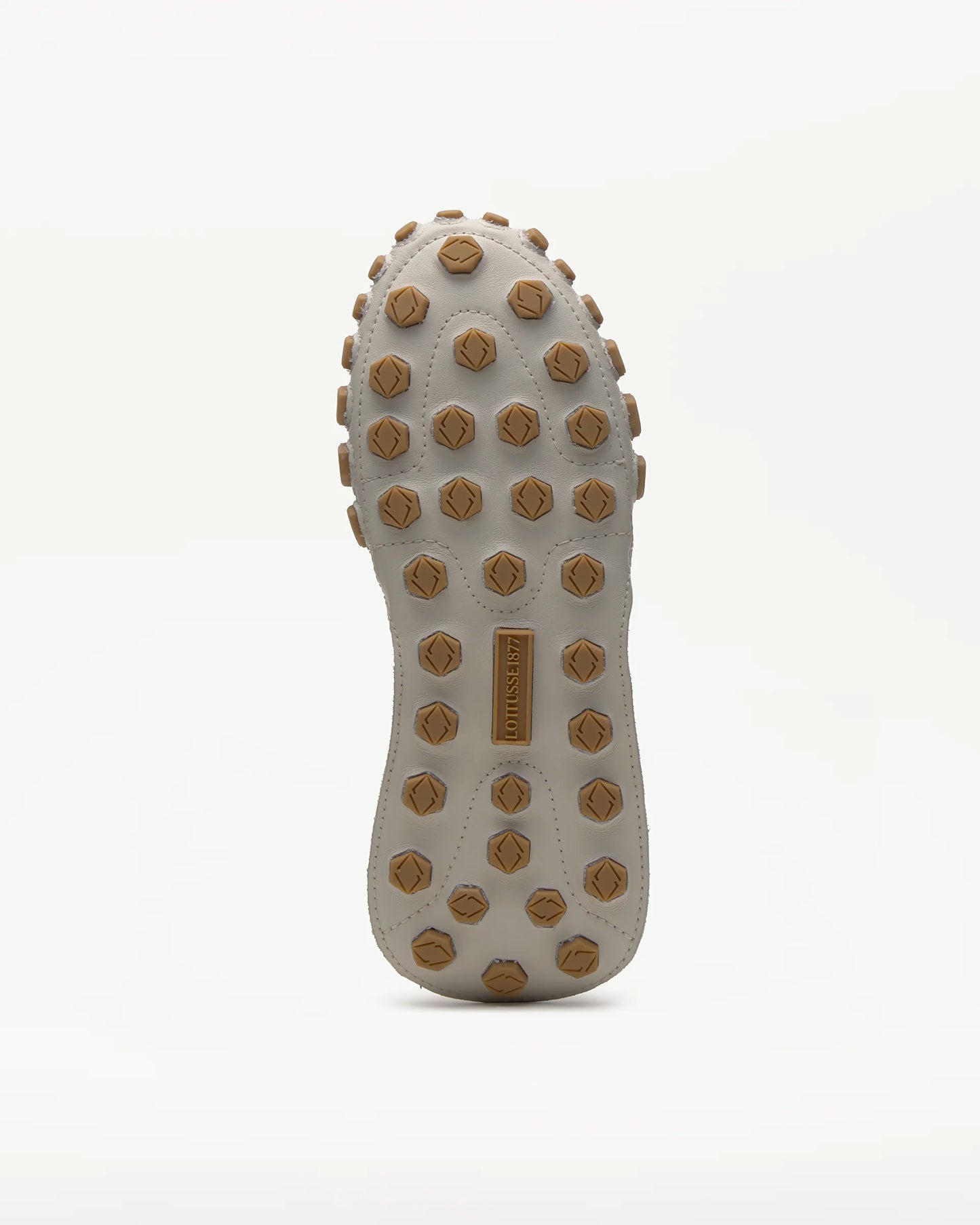 LOTTUSSE | SNEAKERS DE VESTIR | MUJER | SNEAKERS NAUTA VACUNO GRIS | BLANCO ROTO