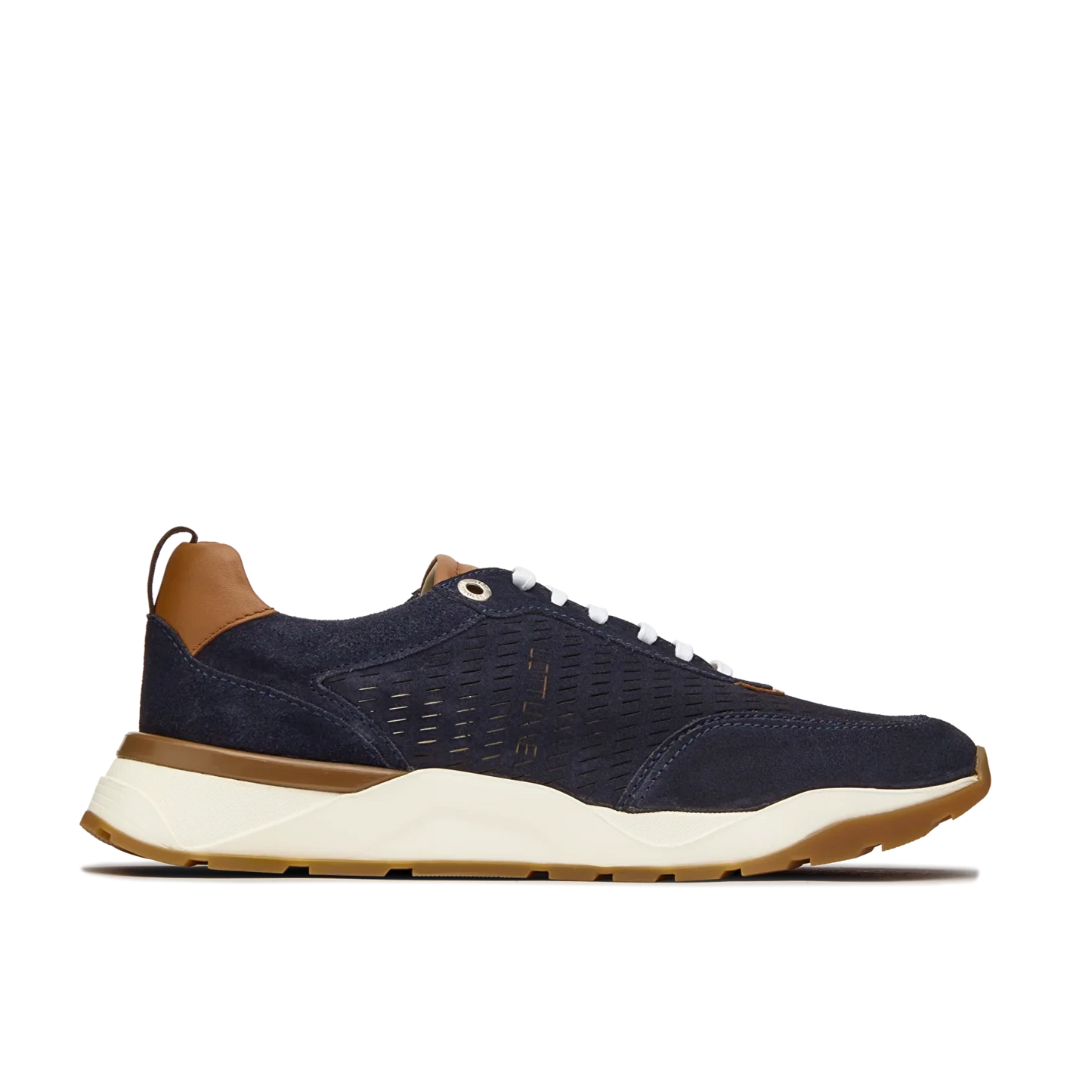 LOTTUSSE | MEN'S DRESS SNEAKERS | OSAKA NAVY BLUE | BLUE