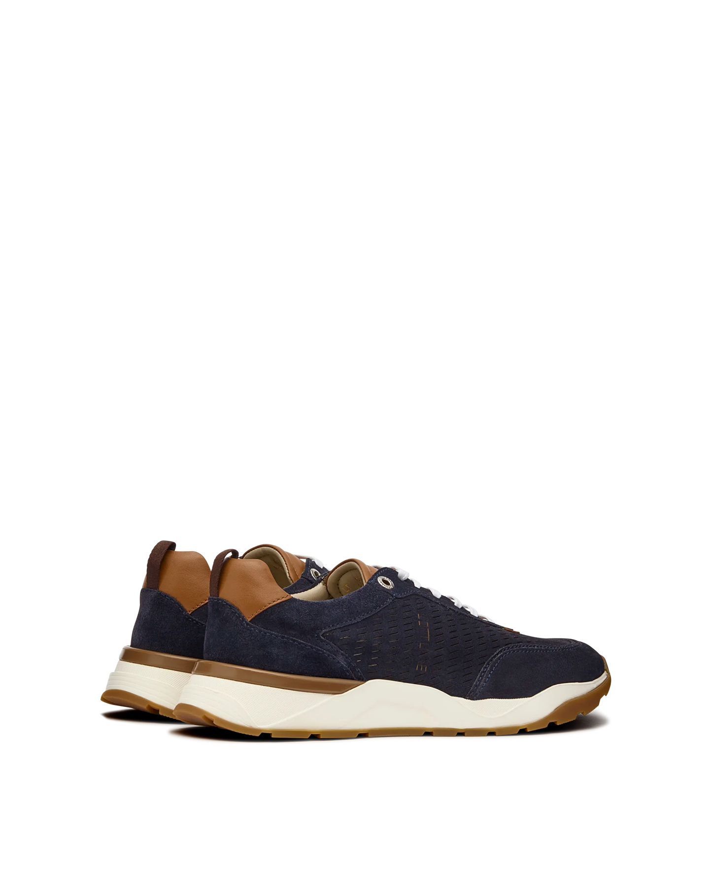 LOTTUSSE | MEN'S DRESS SNEAKERS | OSAKA NAVY BLUE | BLUE