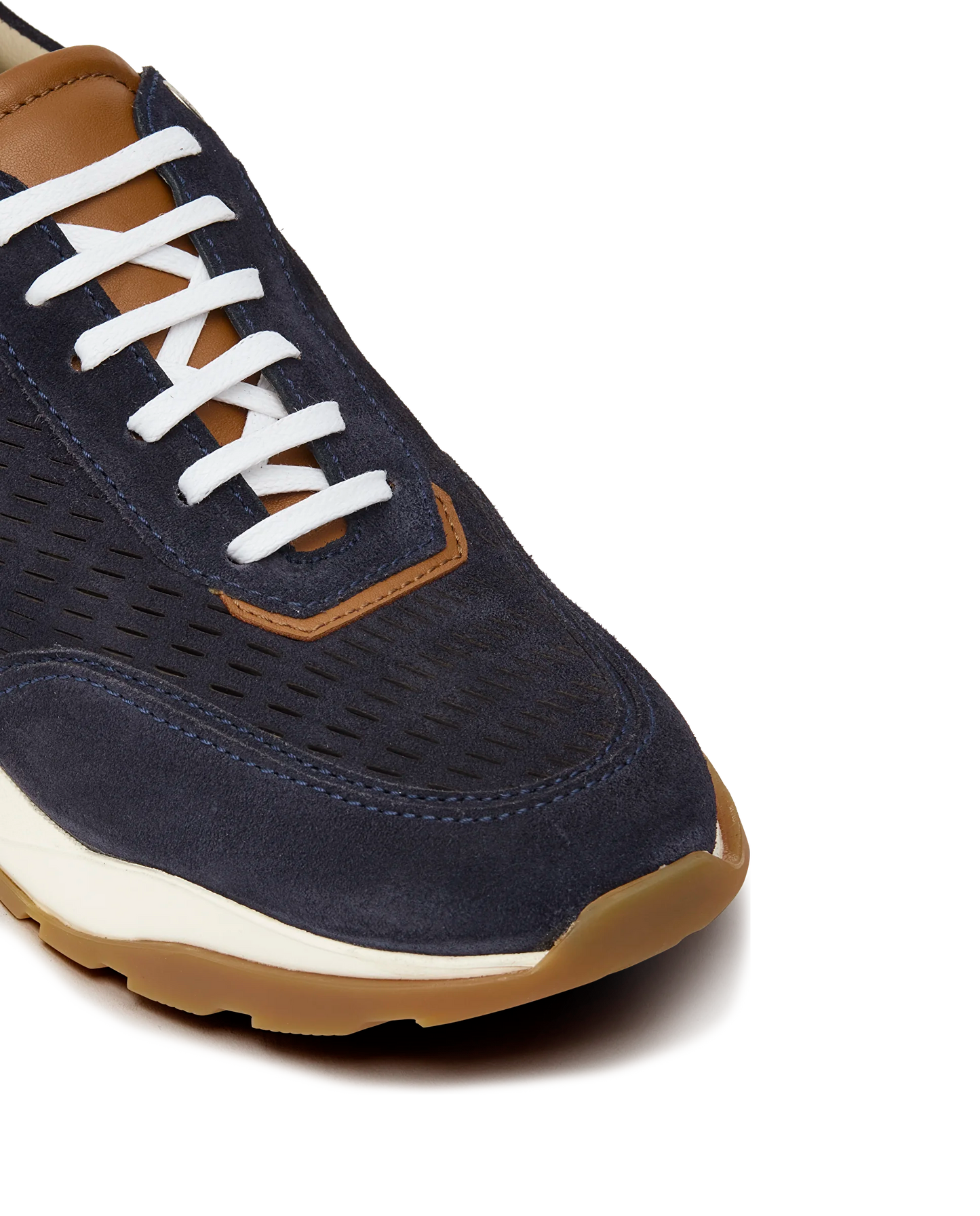 LOTTUSSE | MEN'S DRESS SNEAKERS | OSAKA NAVY BLUE | BLUE