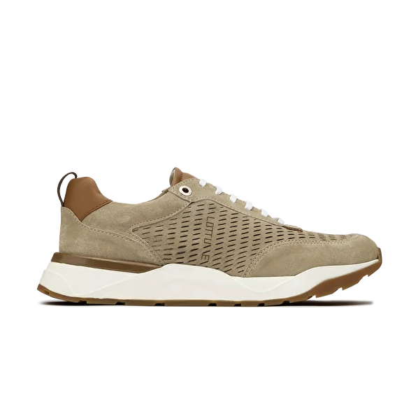 LOTTUSSE | MEN'S DRESS SNEAKERS | OSAKA TOPO | BEIGE