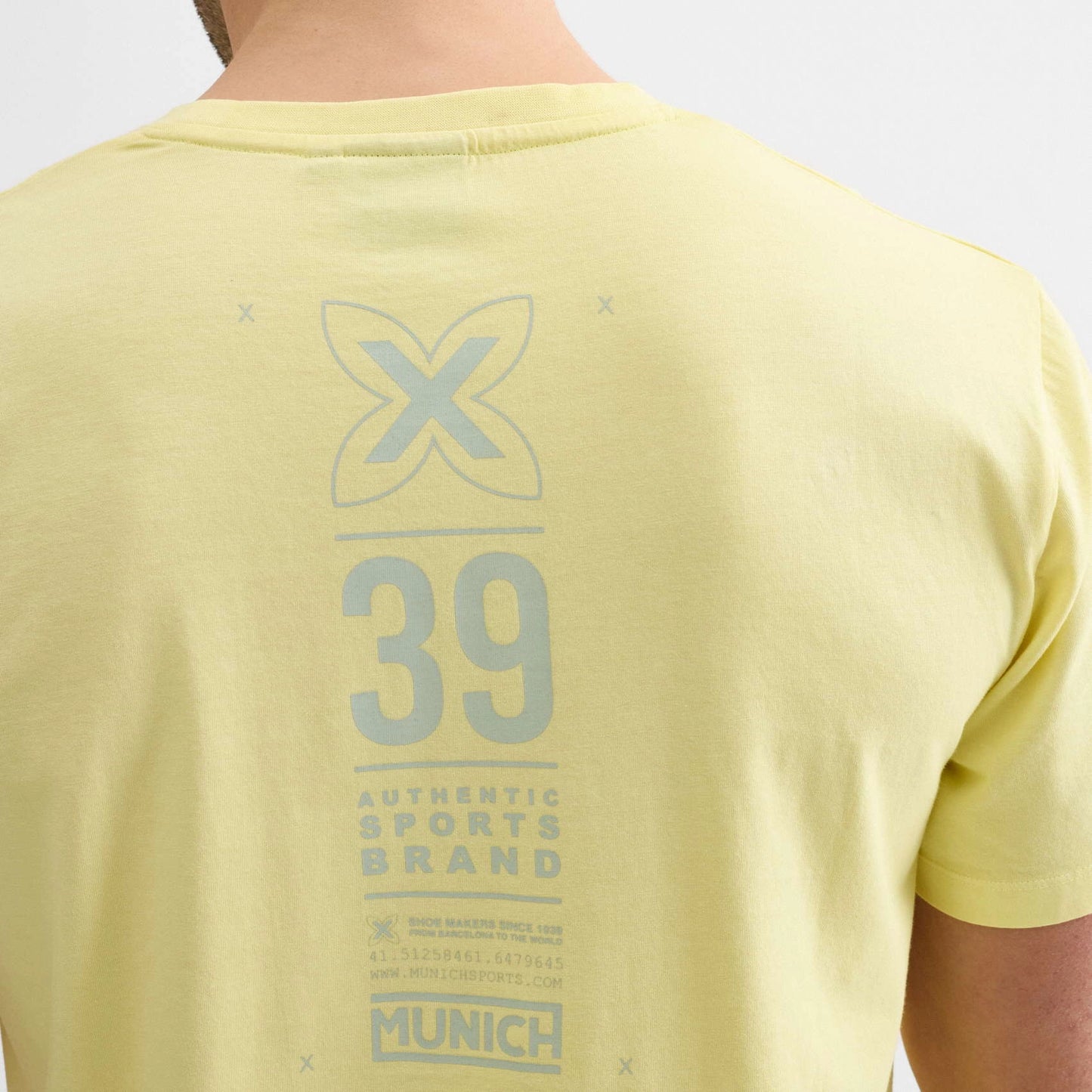 MUNICH | T-SHIRTS | HOMME | T-SHIRT CLASSIQUE HERITAGE LIFESTYLE C/JAUNE