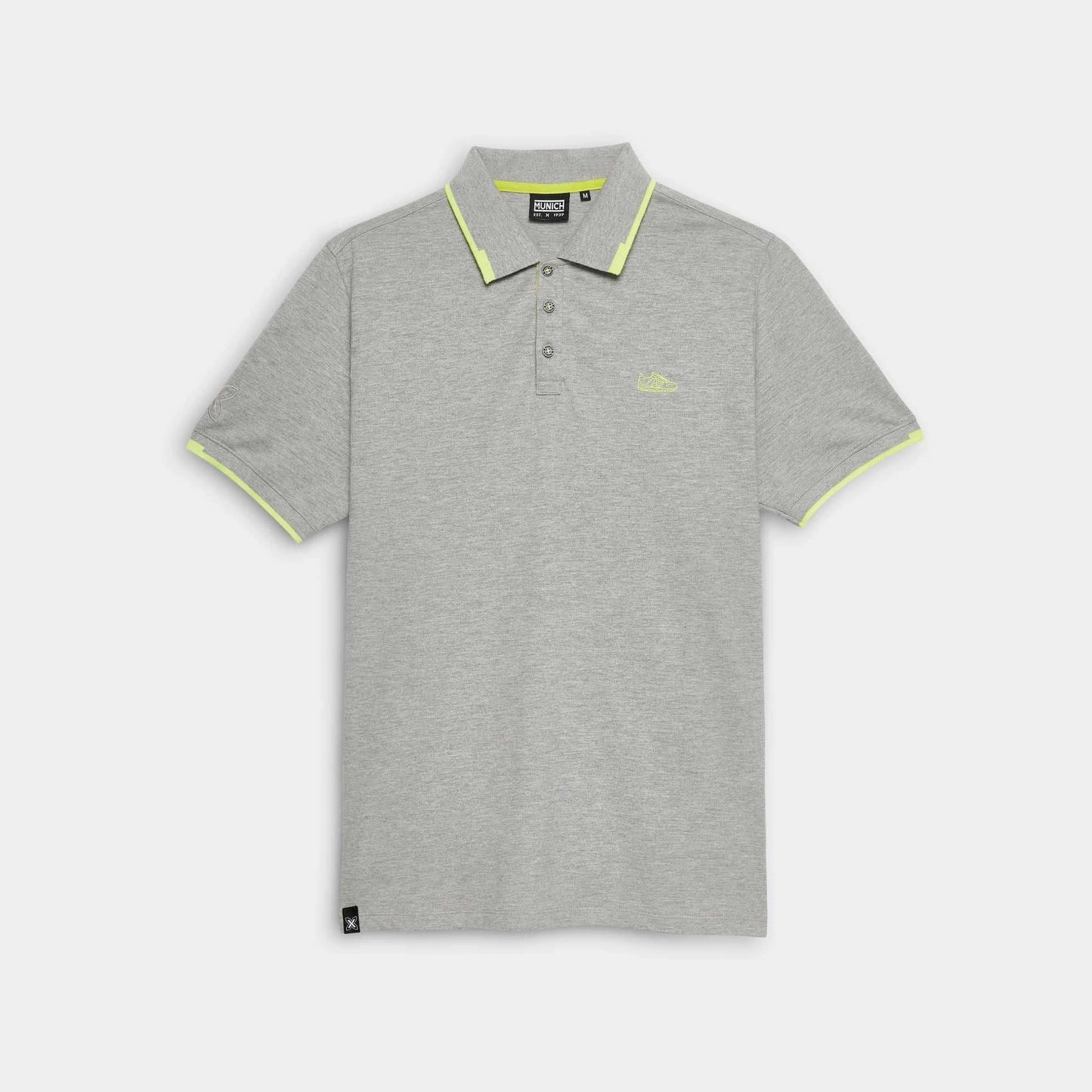 MUNICH | T-SHIRTS | HOMME | SLAM LIFESTYLE C/POLO GRIS