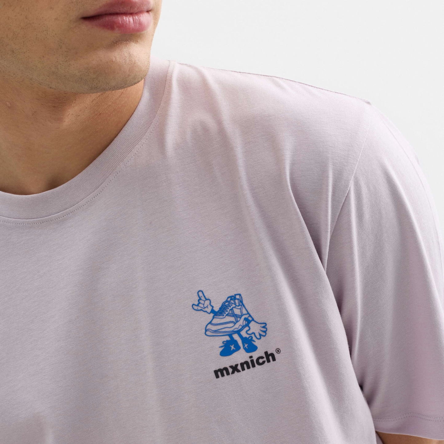 MUNICH | T-SHIRTS | HOMME | T-SHIRT OVERSIZE PIXEL STREETWEAR C/LILAS