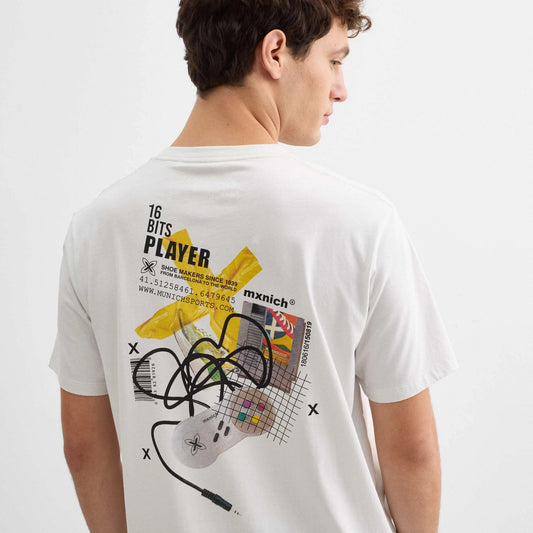 MUNICH | T-SHIRTS | MAN | OVERSIZE T-SHIRT GAMER STREETWEAR C/OFF WHITE