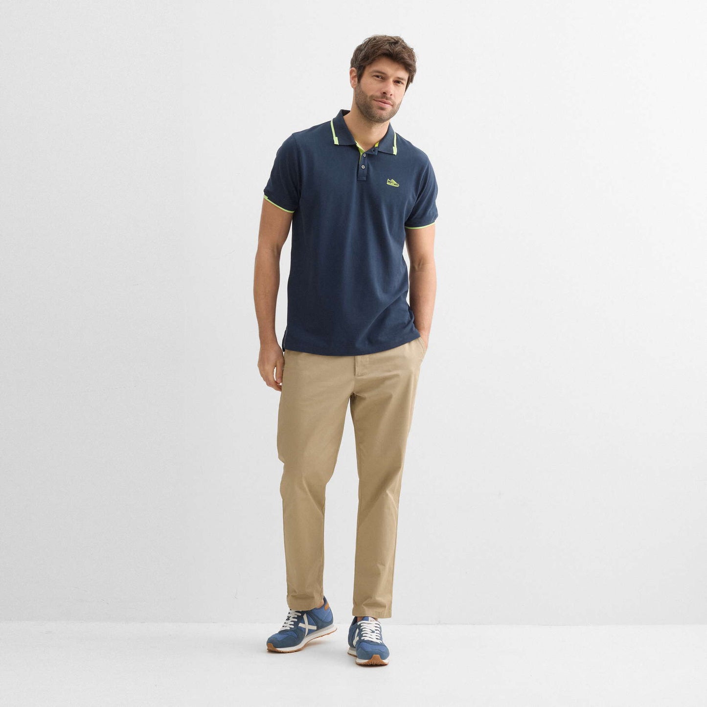 MUNICH | POLOS | HOMME | POLO VARSITY LIFESTYLE C/NAVY