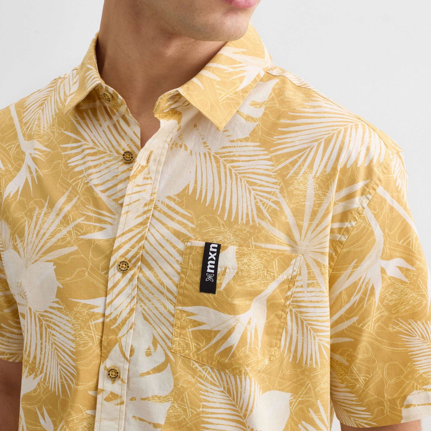 MUNICH | CHEMISES | HOMME | CHEMISE STREETWEAR GUAVA À IMPRIMÉ SAUVAGE