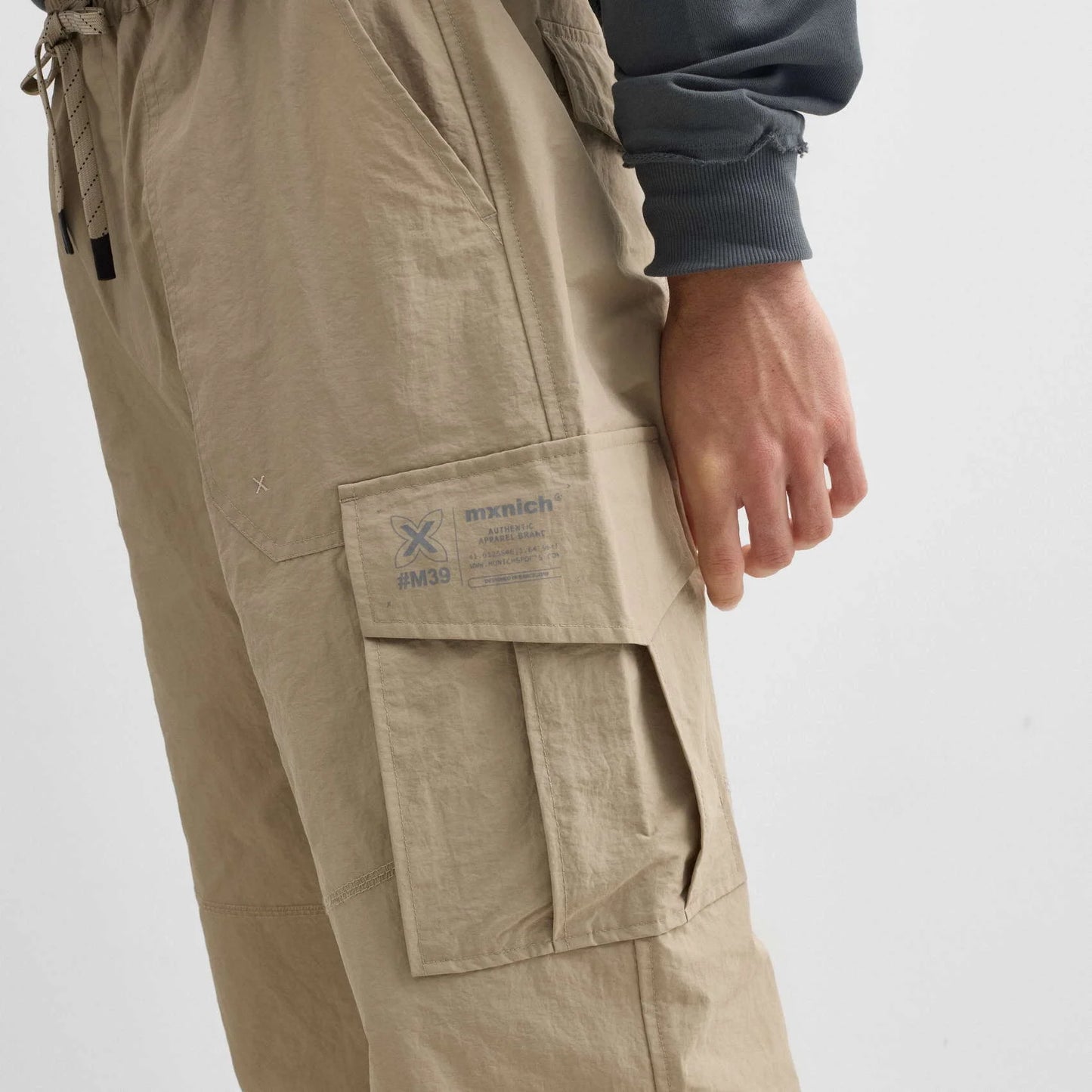 Pantalones Unisex De La Marca Munich Modelo Cargo Gang Streetwear Camel En Color Marrón