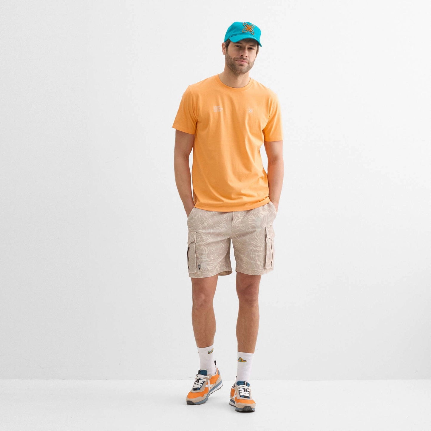 MUNICH | CAMISETAS | UNISEX | REGULAR T-SHIRT MASSANA LIFESTYLE ORANGE | NARANJA