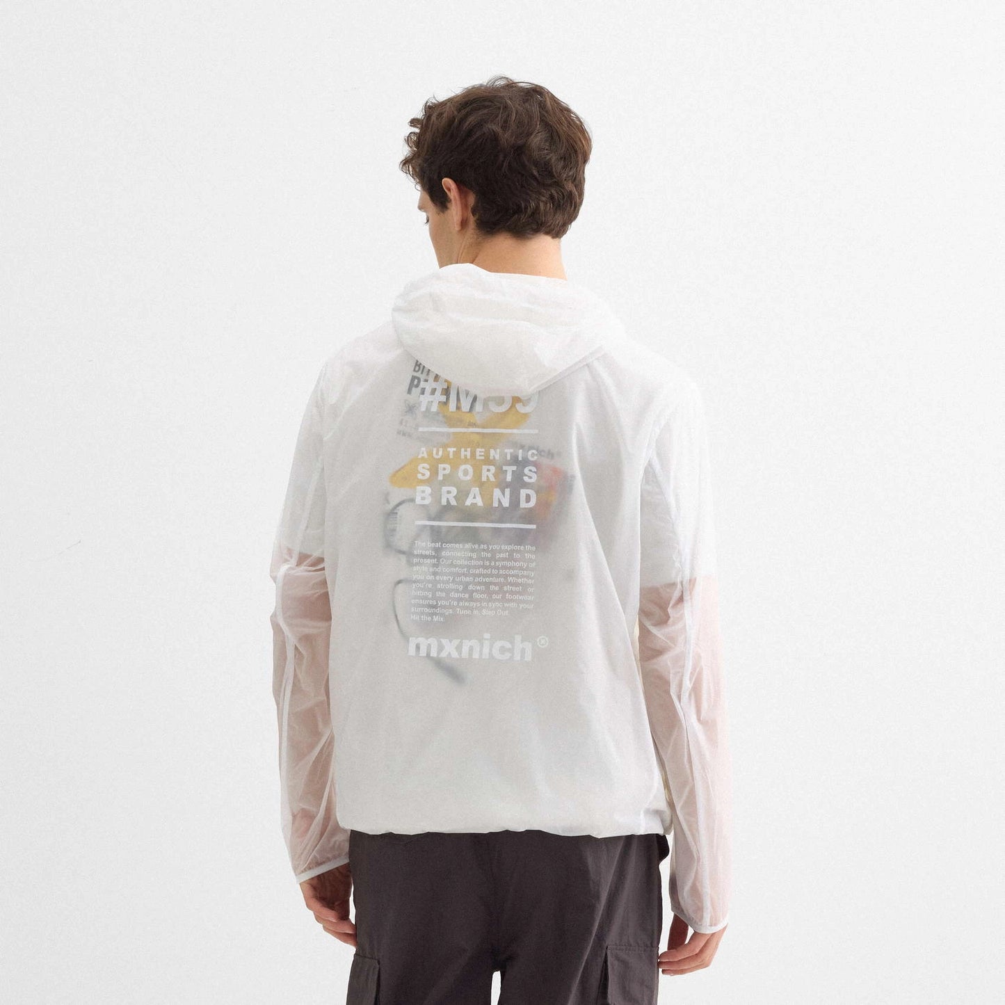 MUNICH | CHAQUETAS | UNISEX | WINDBRAKER GLASS STREETWEAR LIME | AMARILLO