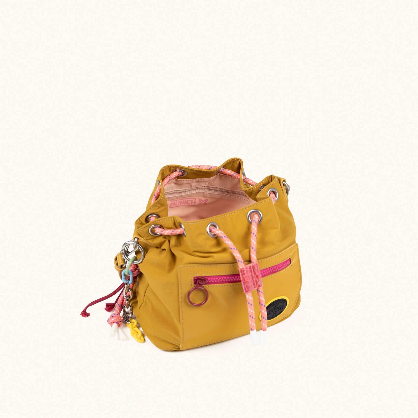 MUNICH | BOLSOS | MUJER | DEEP RECYCLED BUCKET HONEY | AMARILLO