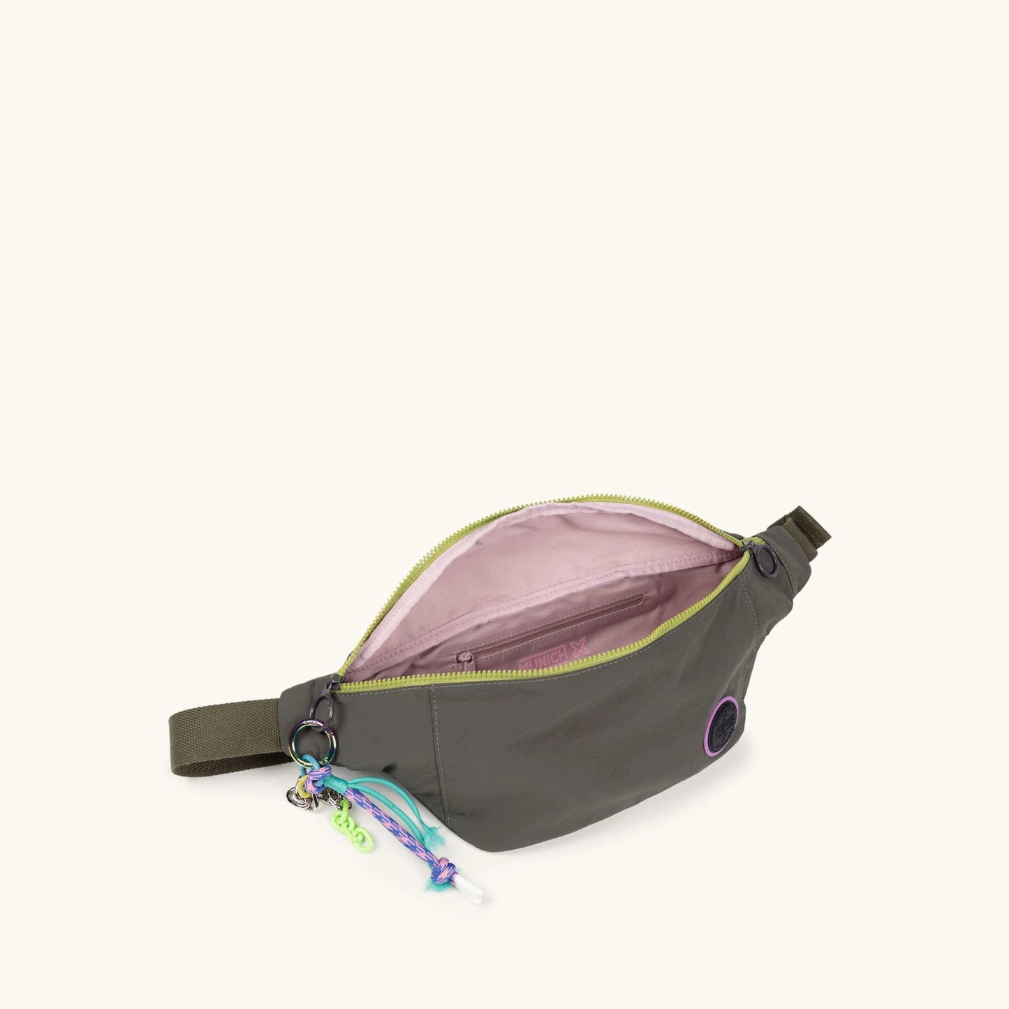 MUNICH | BOLSOS | MUJER | DEEP RECYCLED FANNYPACK XL KHAKI | CAQUI