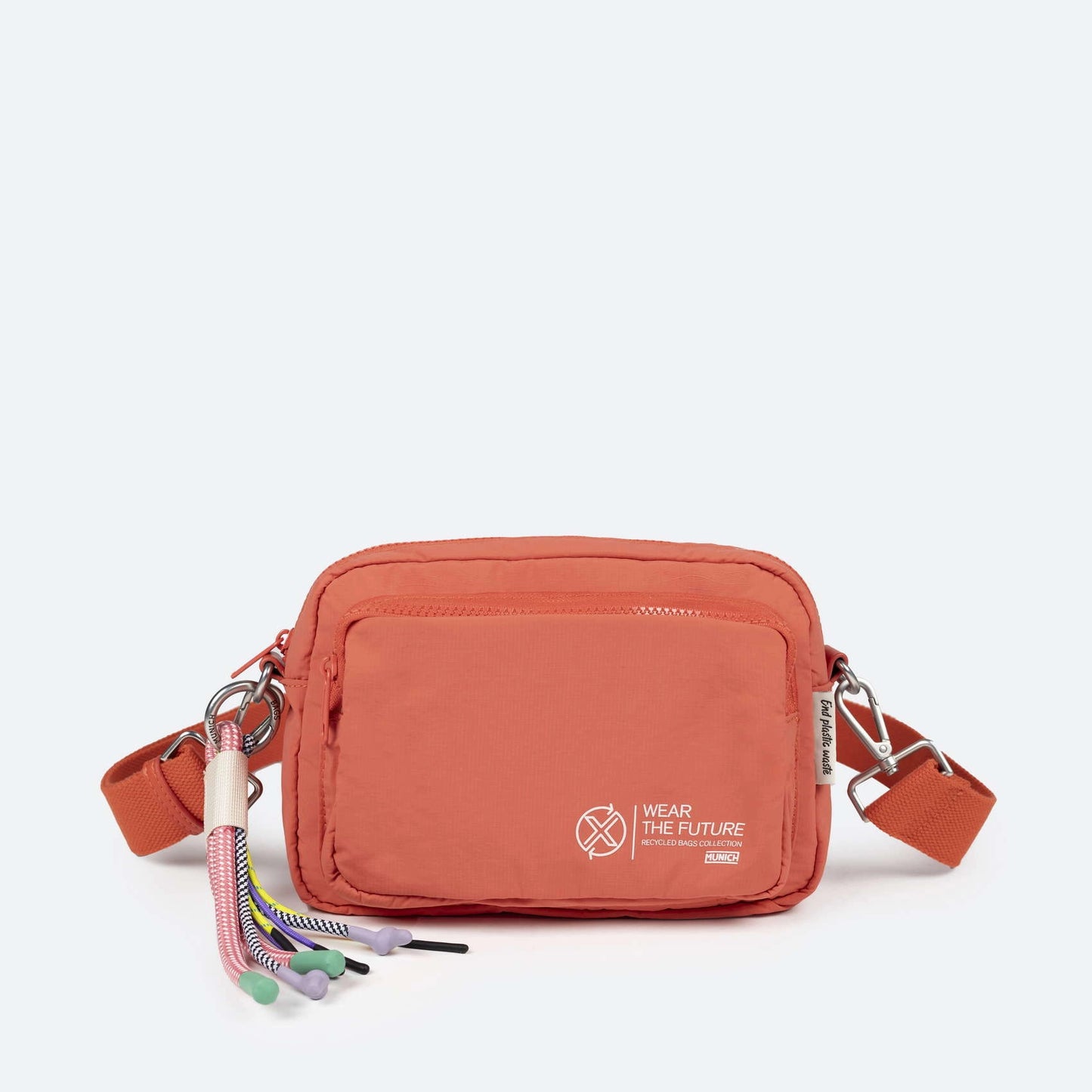 MUNICH | BOLSOS | UNISEX | DEEP RECYCLED CROSSBODY CAMERA C/CORAL