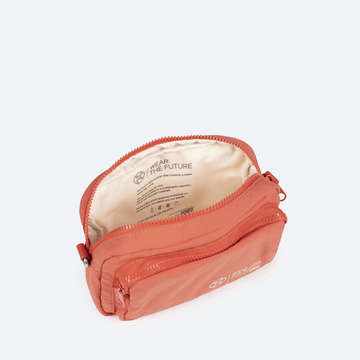 MUNICH | BOLSOS | UNISEX | DEEP RECYCLED CROSSBODY CAMERA C/CORAL