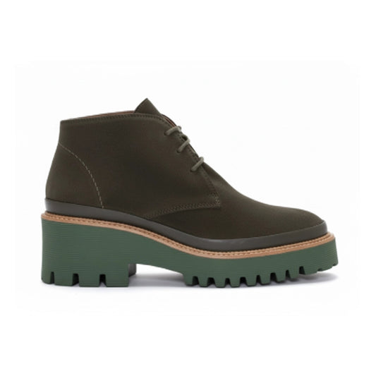 PONS QUINTANA | BOTINES | MUJER | RAQUEL VELOUR MUSGO | VERDE