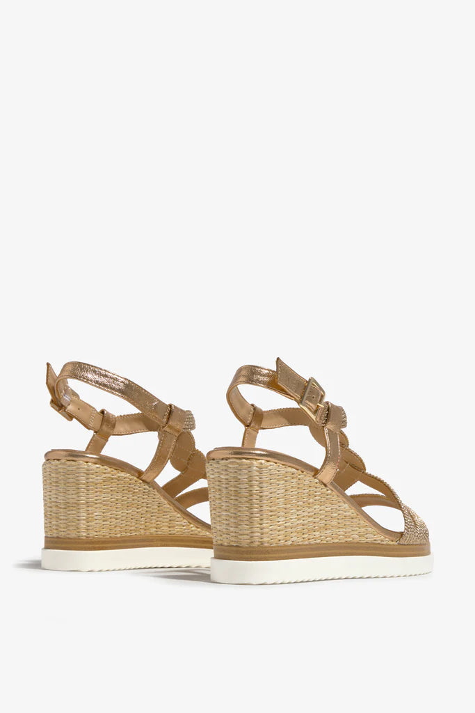 REGARDE LE CIEL | DAMEN-SANDALEN | MADISON KUPFER | GOLD