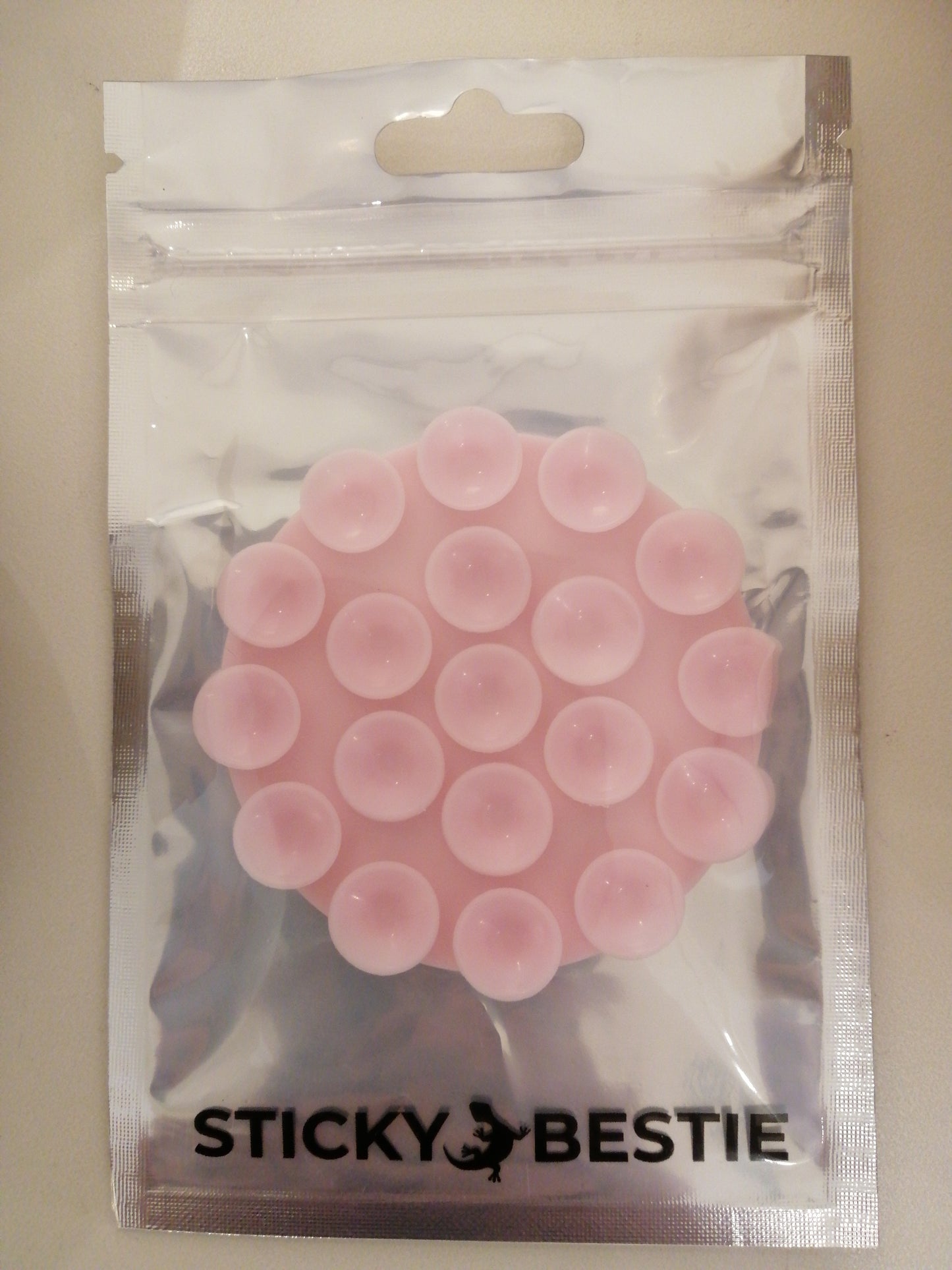 STICKYBESTIE | UNISEX-HANDYHÜLLEN | THE ROUNDIE NUDE | TRANSPARENT