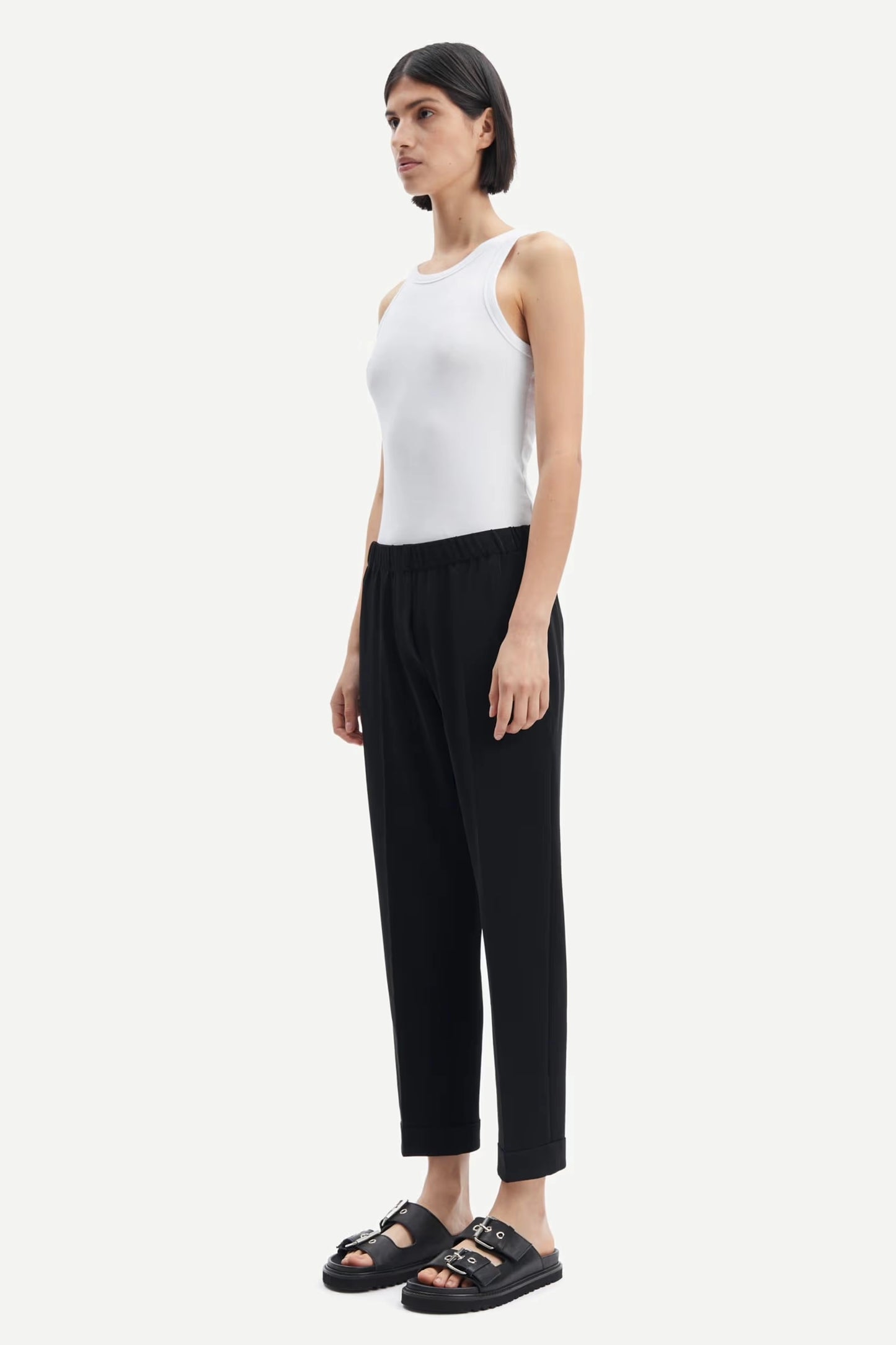 SAMSOE | PANTALONES | MUJER | HOYS PANTS BLACK | NEGRO