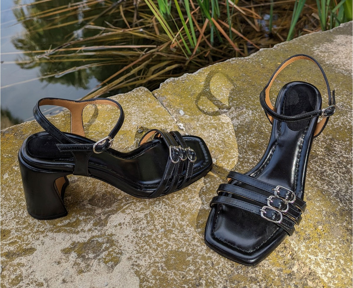 AUDLEY | SANDALIAS MUJER | VILMA EGIDIO | NEGRO 22461