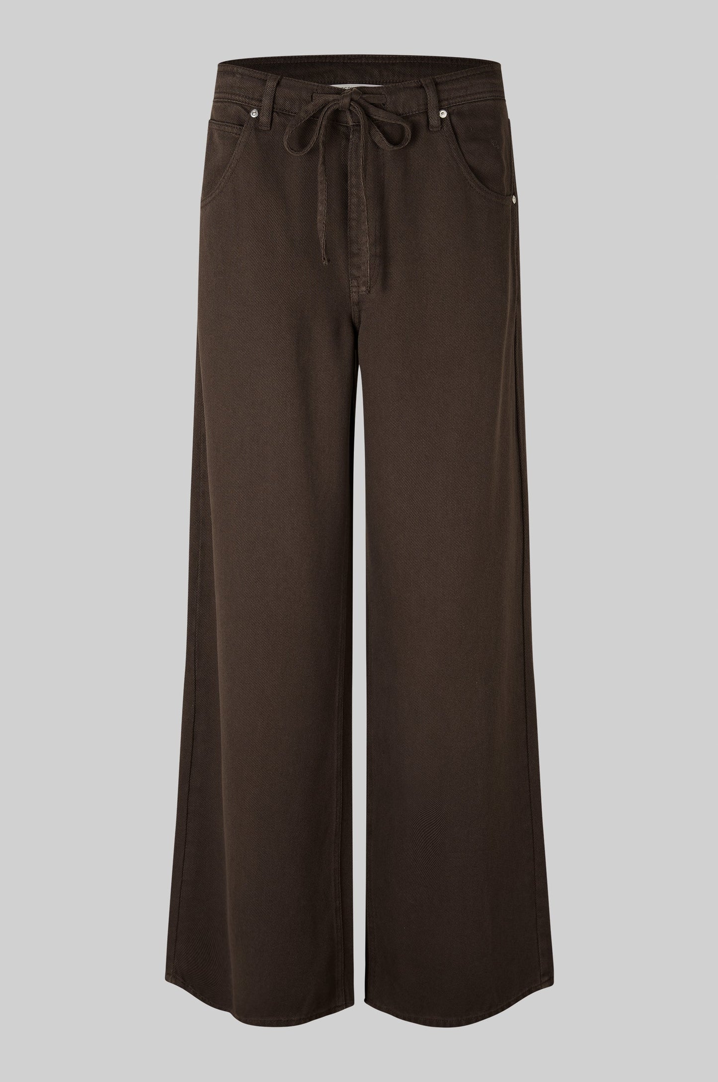 SECOND FEMALE | PANTALONES | MUJER | IRVINE DENIM JEANS DELICIOSO | MARRÓN
