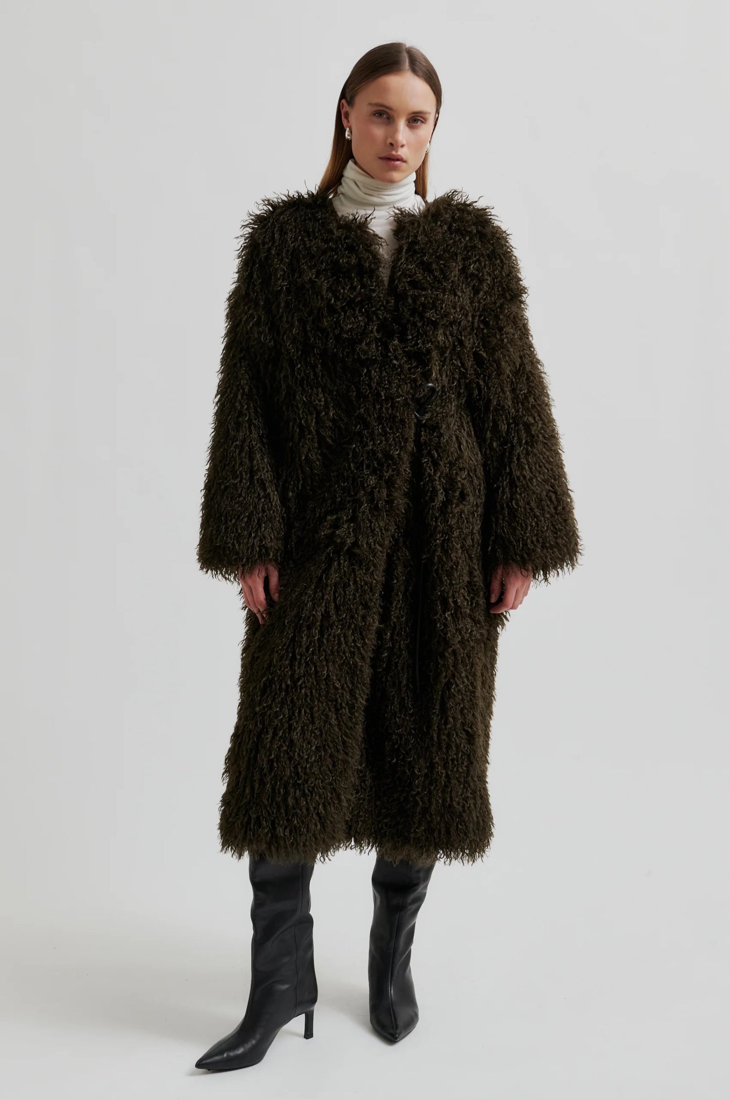 SECOND FEMALE | CHAQUETAS | MUJER | OPHIE COAT DELICIOSO | MARRÓN