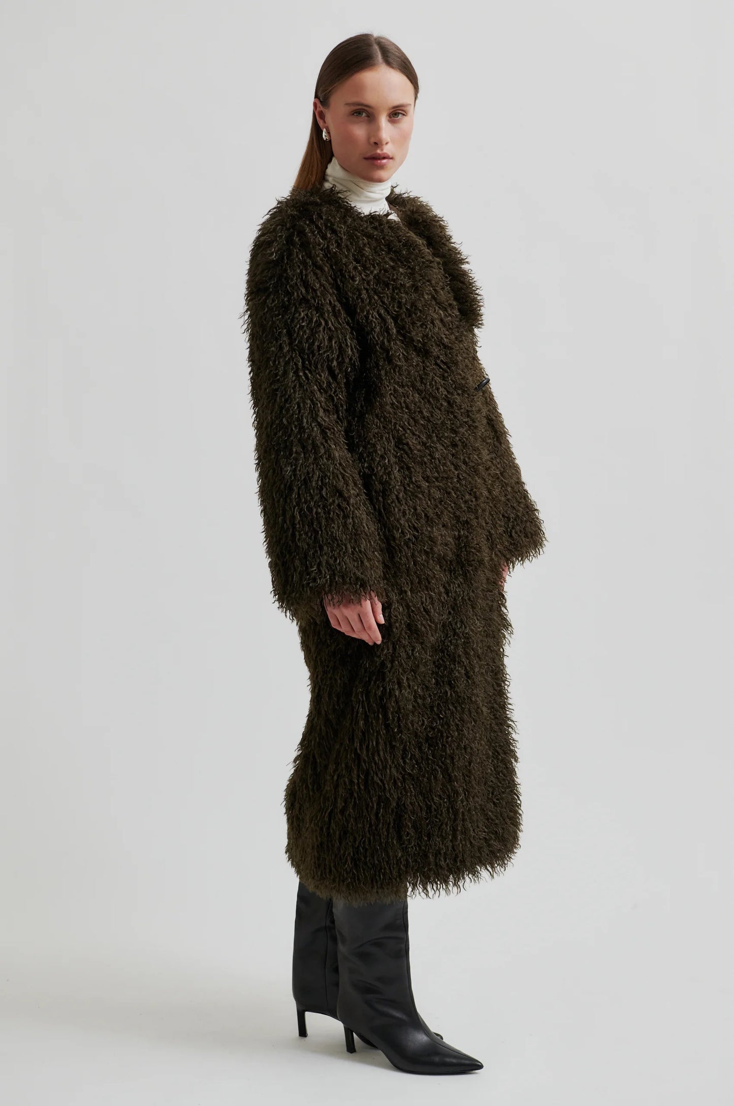 SECOND FEMALE | CHAQUETAS | MUJER | OPHIE COAT DELICIOSO | MARRÓN