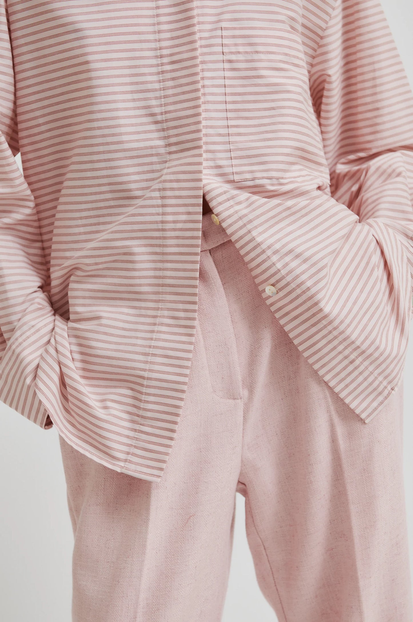 SECOND FEMALE | PANTALONES | MUJER | ROSARIA TROUSERS SEPIA ROSE | ROSA