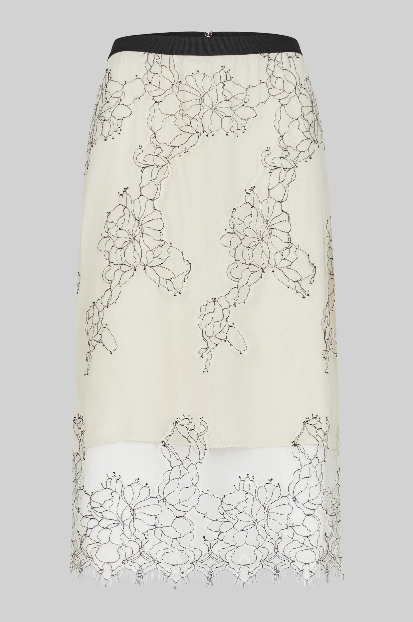 SECOND FEMALE | FALDAS | MUJER | WILA LACE SKIRT TOFU | BEIGE