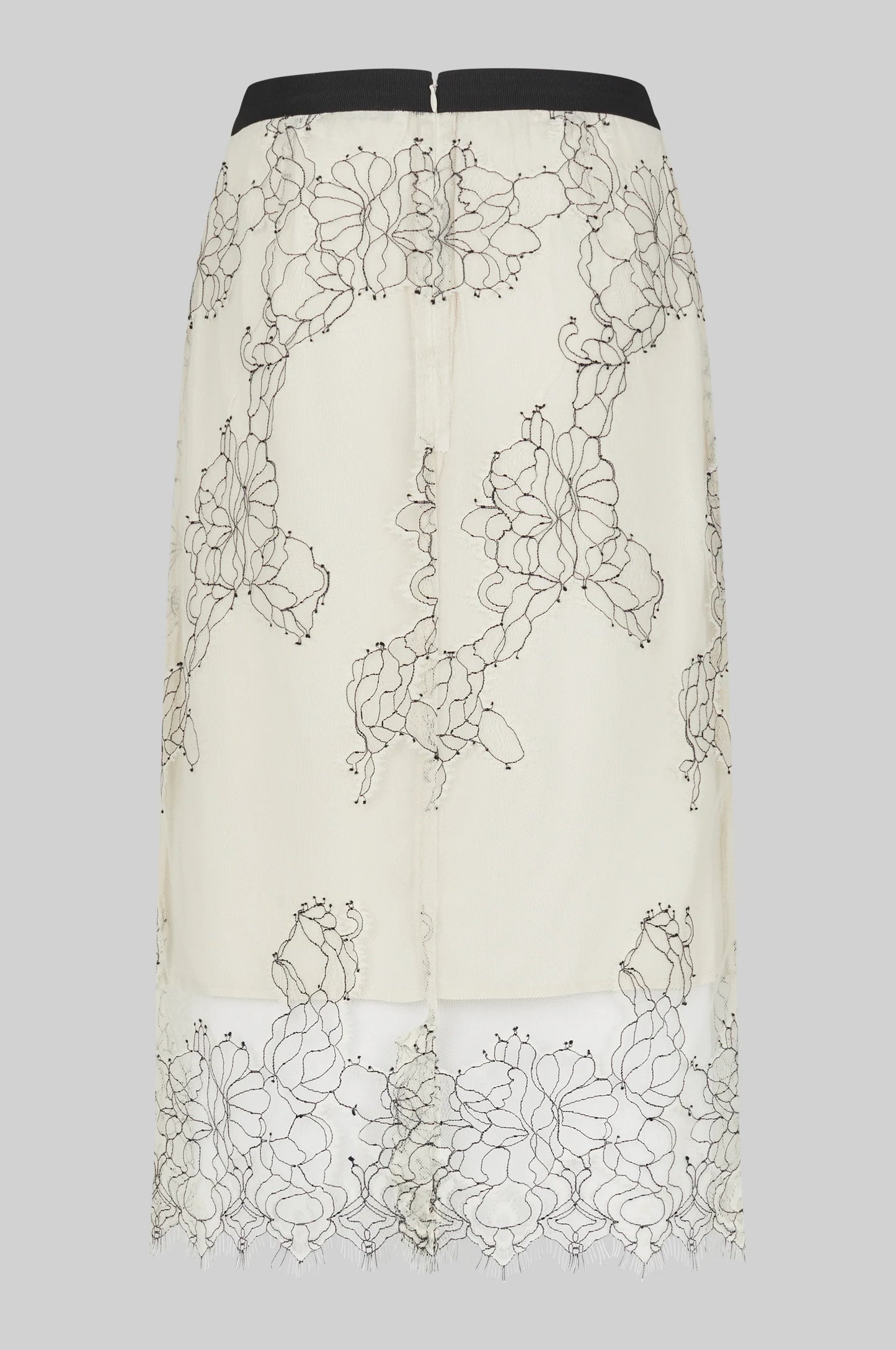 SECOND FEMALE | FALDAS | MUJER | WILA LACE SKIRT TOFU | BEIGE