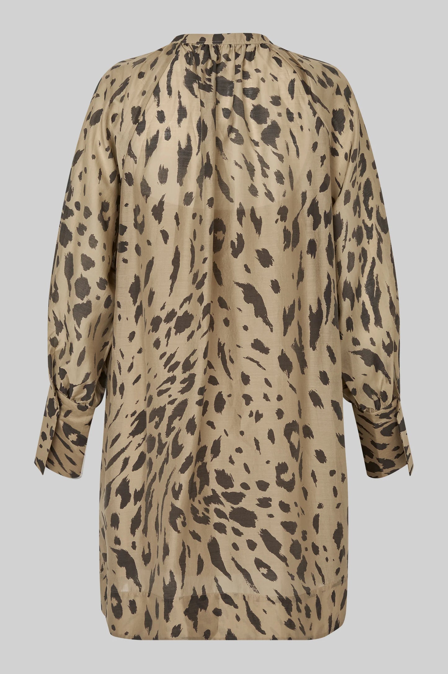 SECOND FEMALE | VESTIDOS | MUJER | ELOUISE TUNIC DRESS KELP | BEIGE