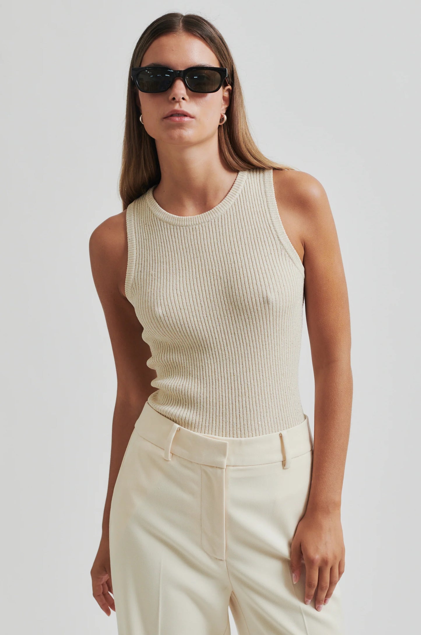 SECOND FEMALE | CAMISETAS | MUJER | ELLERA KNIT TOP