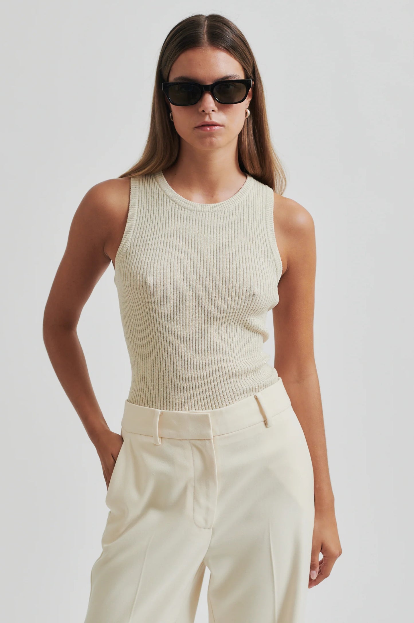SECOND FEMALE | CAMISETAS | MUJER | ELLERA KNIT TOP