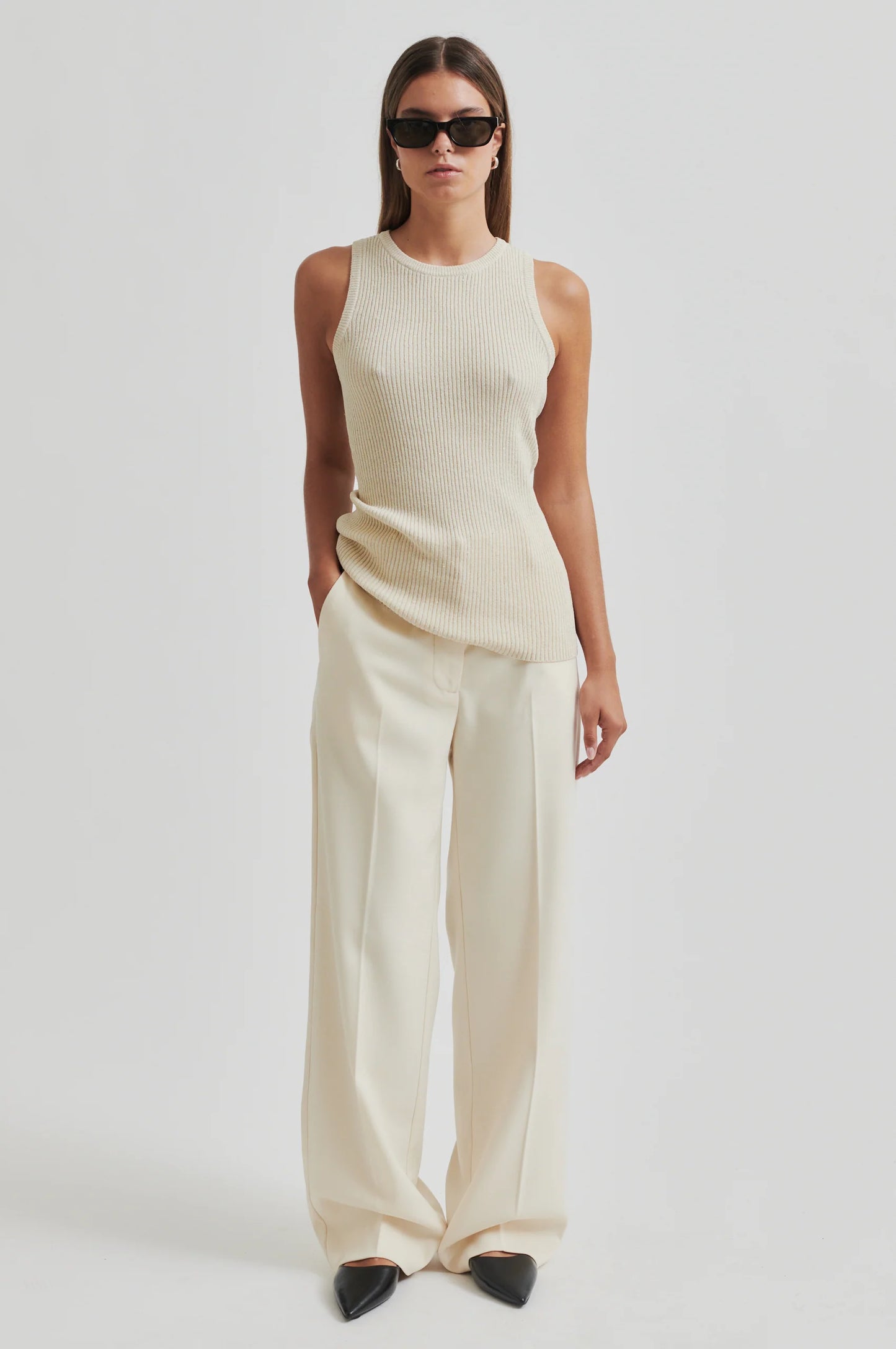 SECOND FEMALE | CAMISETAS | MUJER | ELLERA KNIT TOP
