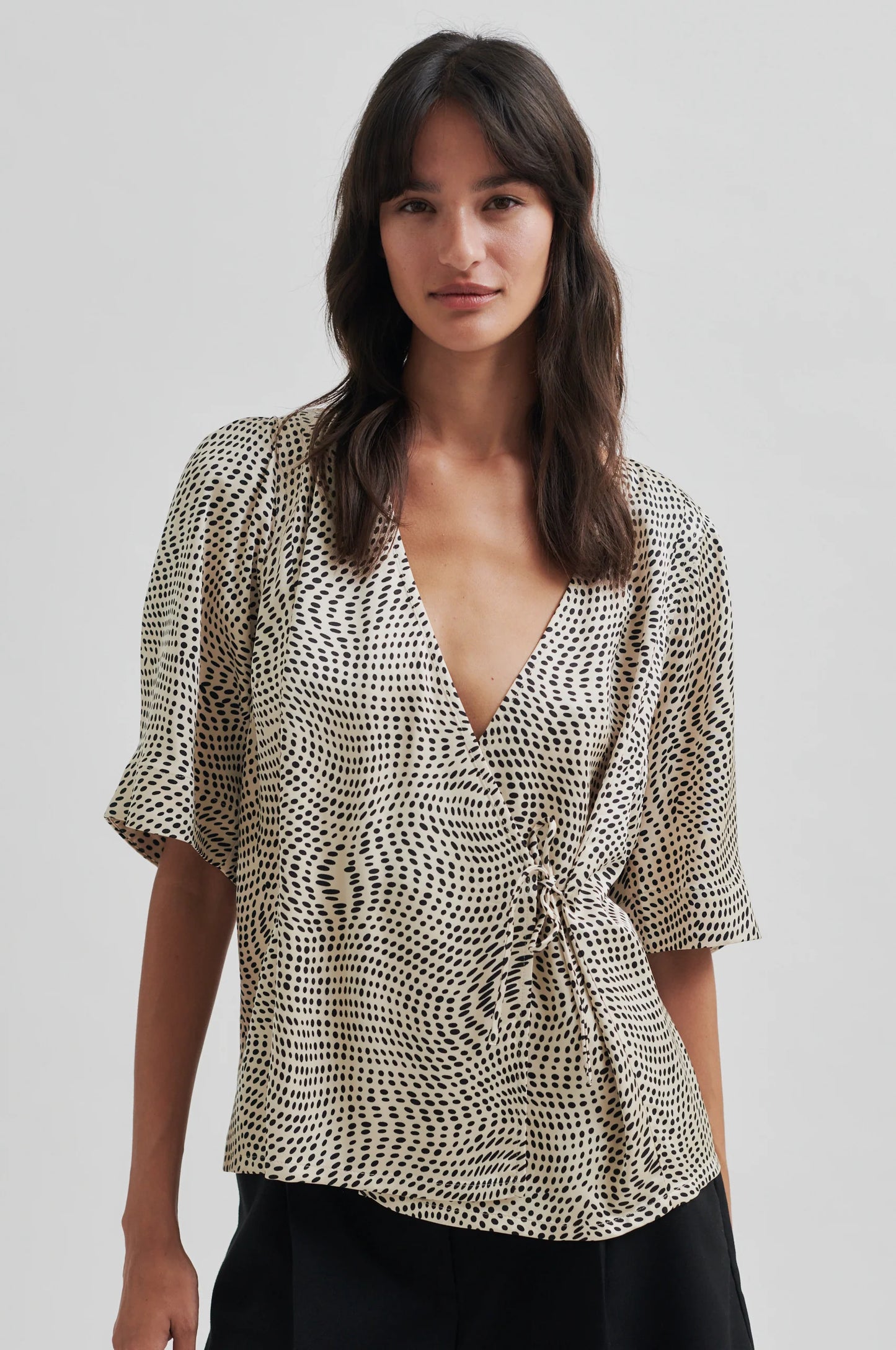 SECOND FEMME | CHEMISIERS | FEMME | BLOUSE PORTEFEUILLE PERI