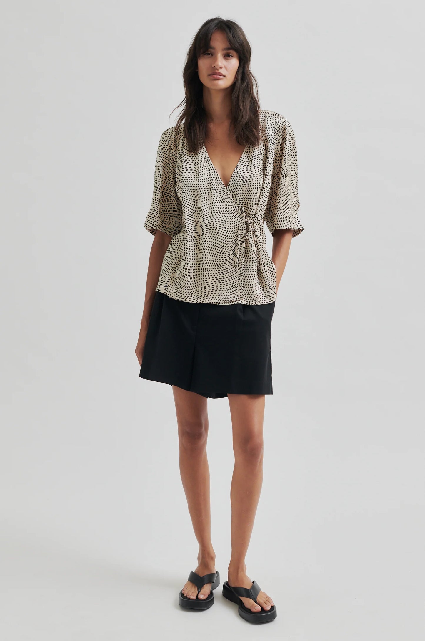 SECOND FEMME | CHEMISIERS | FEMME | BLOUSE PORTEFEUILLE PERI