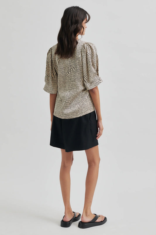 SECOND FEMALE | BLOUSES | DAMES | PERI WRAP BLOUSE